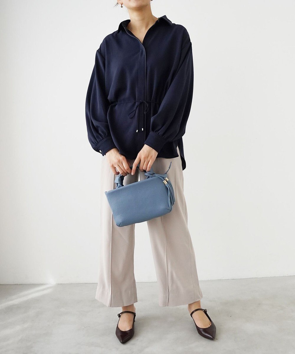 Atelier nuu 日本製 タッセルレザー loop ミニボストン 