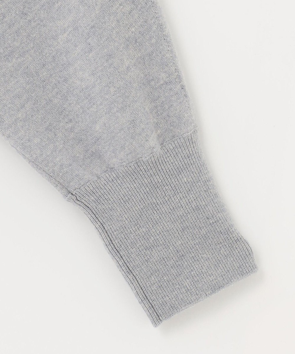 自由区 【洗える】ソフトウールハイゲージ ドルマンスリーブニット 