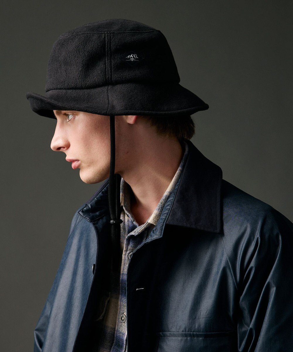 JOSEPH ABBOUD MOUNTAIN 【折り畳み可】ハイカウントマイクロフリース ハット 
