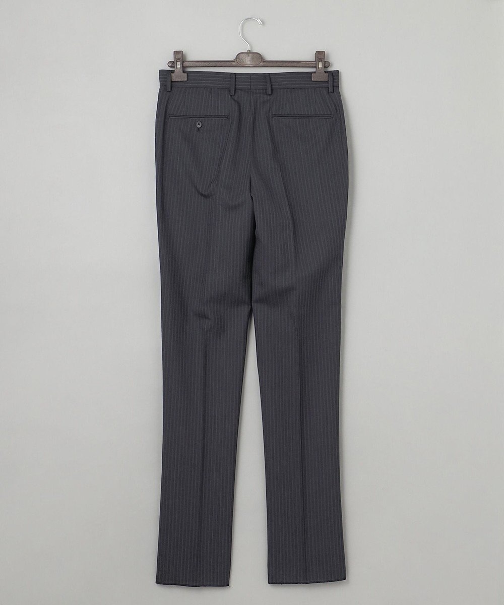 GOTAIRIKU 【御幸毛織】Superio160 ウールモヘヤシルクカシミヤ　スーツ（グレーストライプ） 