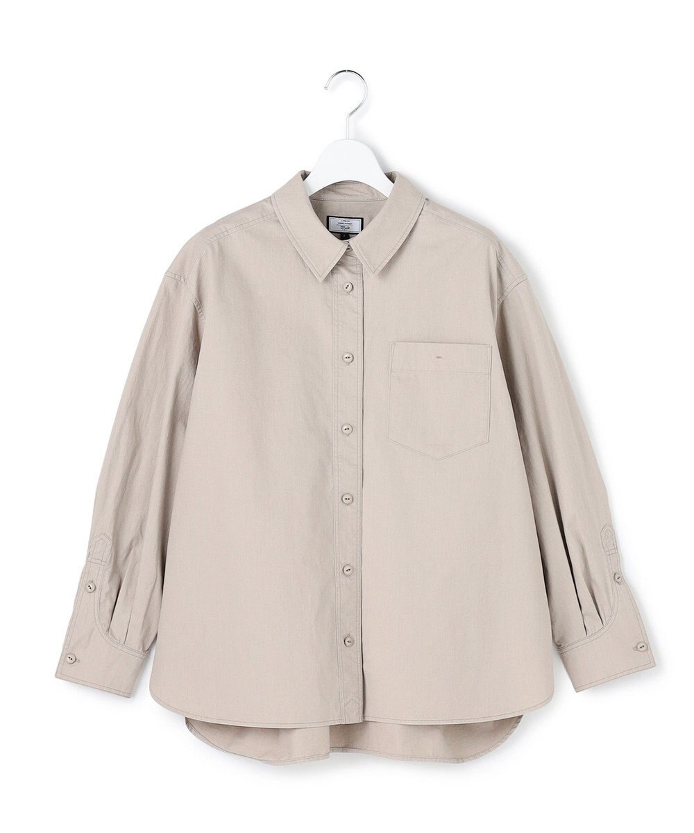 J.PRESS YORK STREET 【WOMEN】ソフトコットン オーバー シャツ 