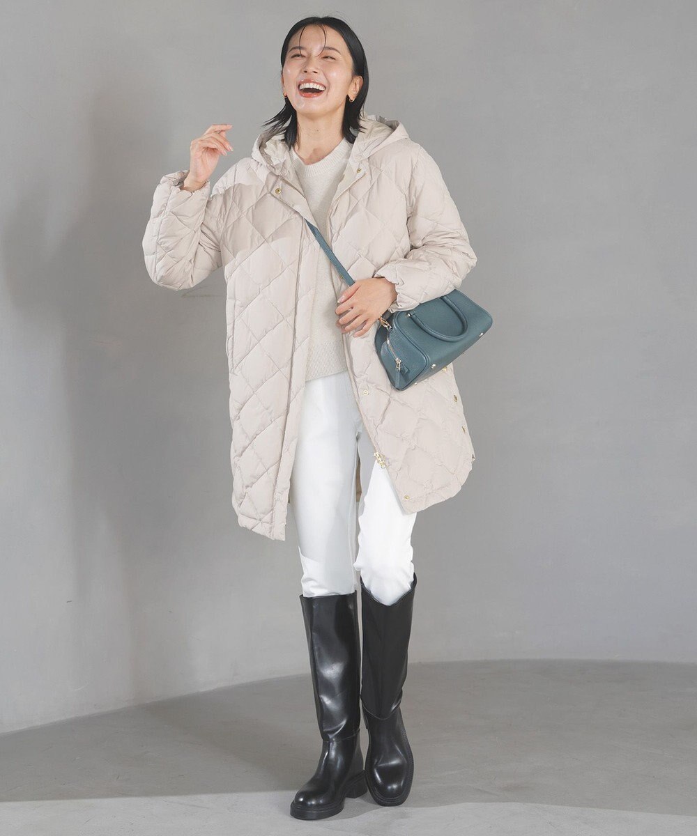 UNFILO beauty warm スリムフィットパンツ 