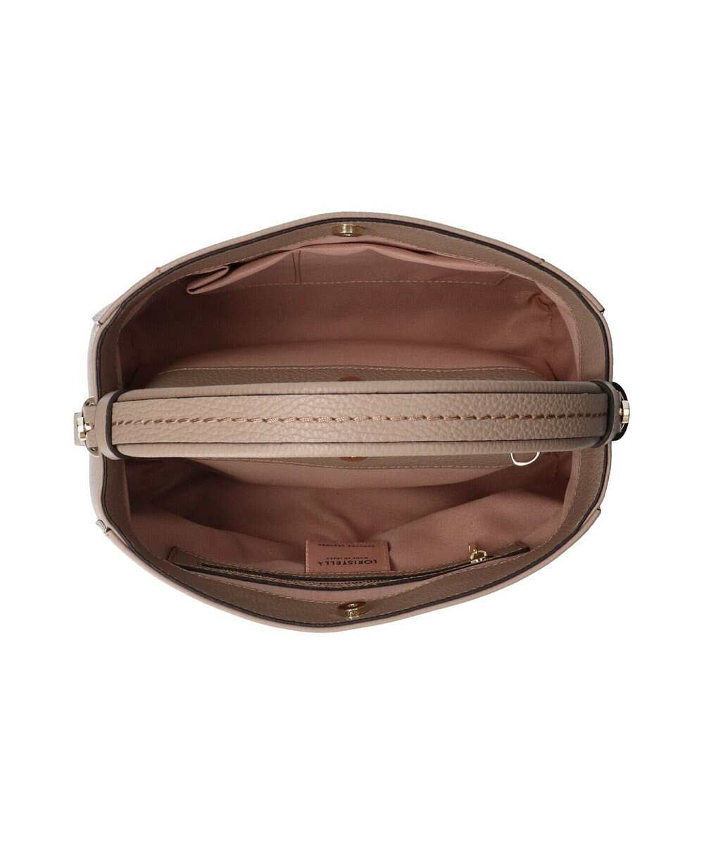 INTER-CHAUSSURES 【LORISTELLA】シュリンクレザーハンドバッグ 