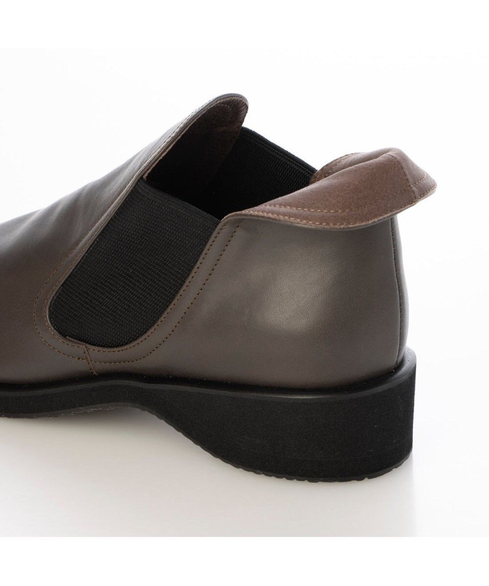 MODE ET JACOMO <D'ICI>レザーサイドゴアショートブーツ 