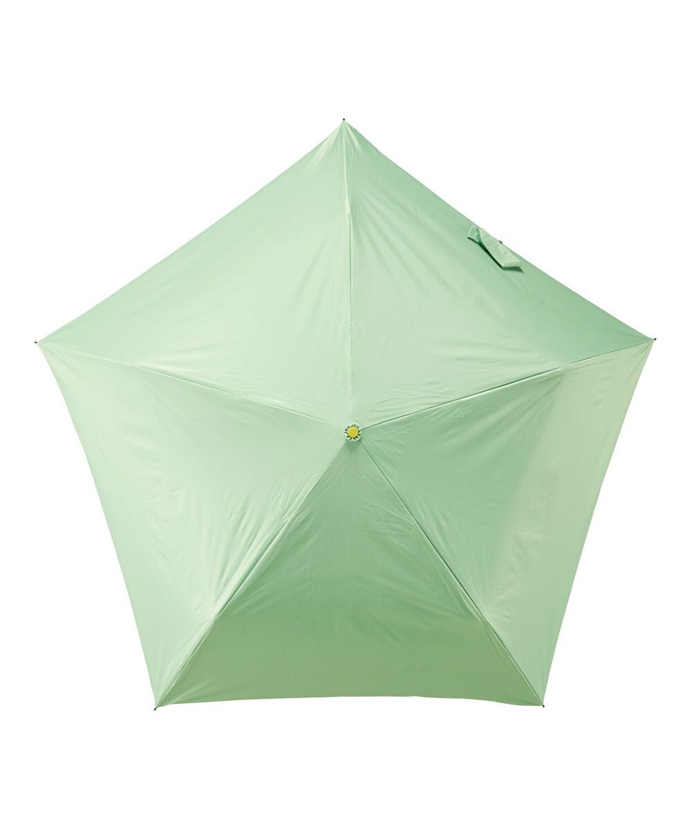 MOONBAT 【Pitaa】ハーフカプセル 無地 晴雨兼用日傘 折りたたみ傘 遮光率100%/UVカット率100%/UPF50+/遮熱効果/撥水加工/軽量/50cm 