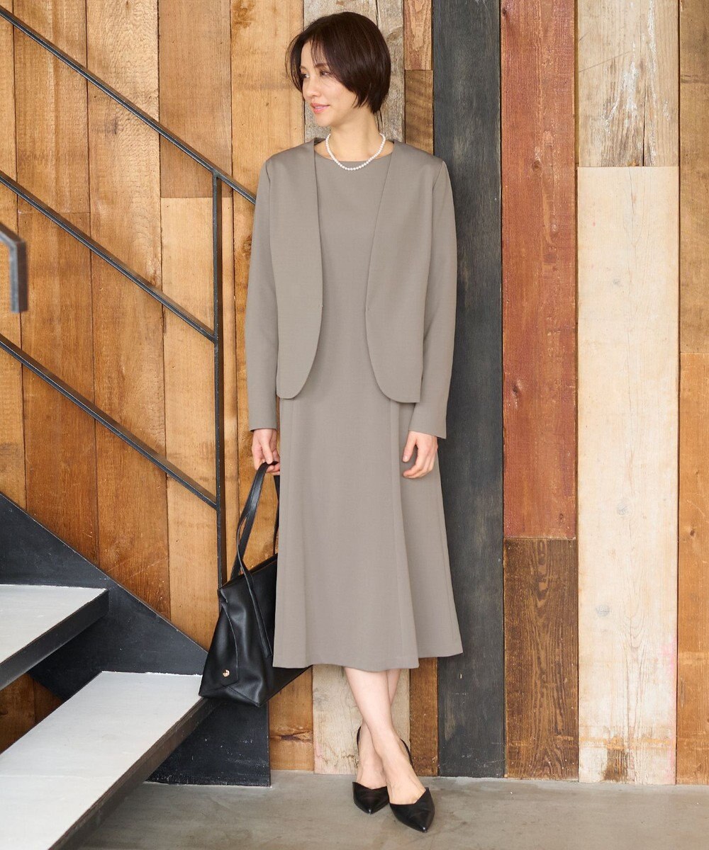 自由区 L 【セットアップ対応・洗える】モクロディ ワンピース 