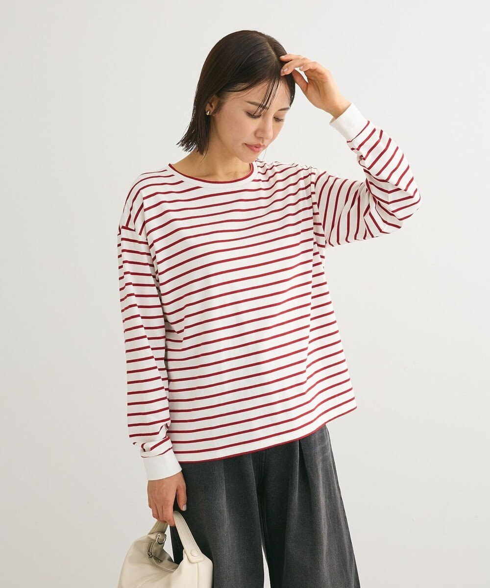 Green Parks ボーダープルオーバー 