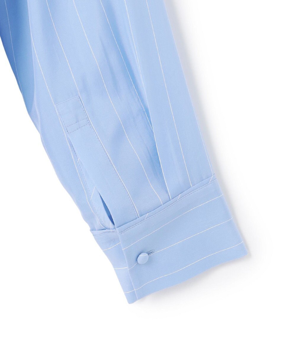 ICB 【WEB＆一部店舗限定】PreshrunkCupraStripe シャツ 