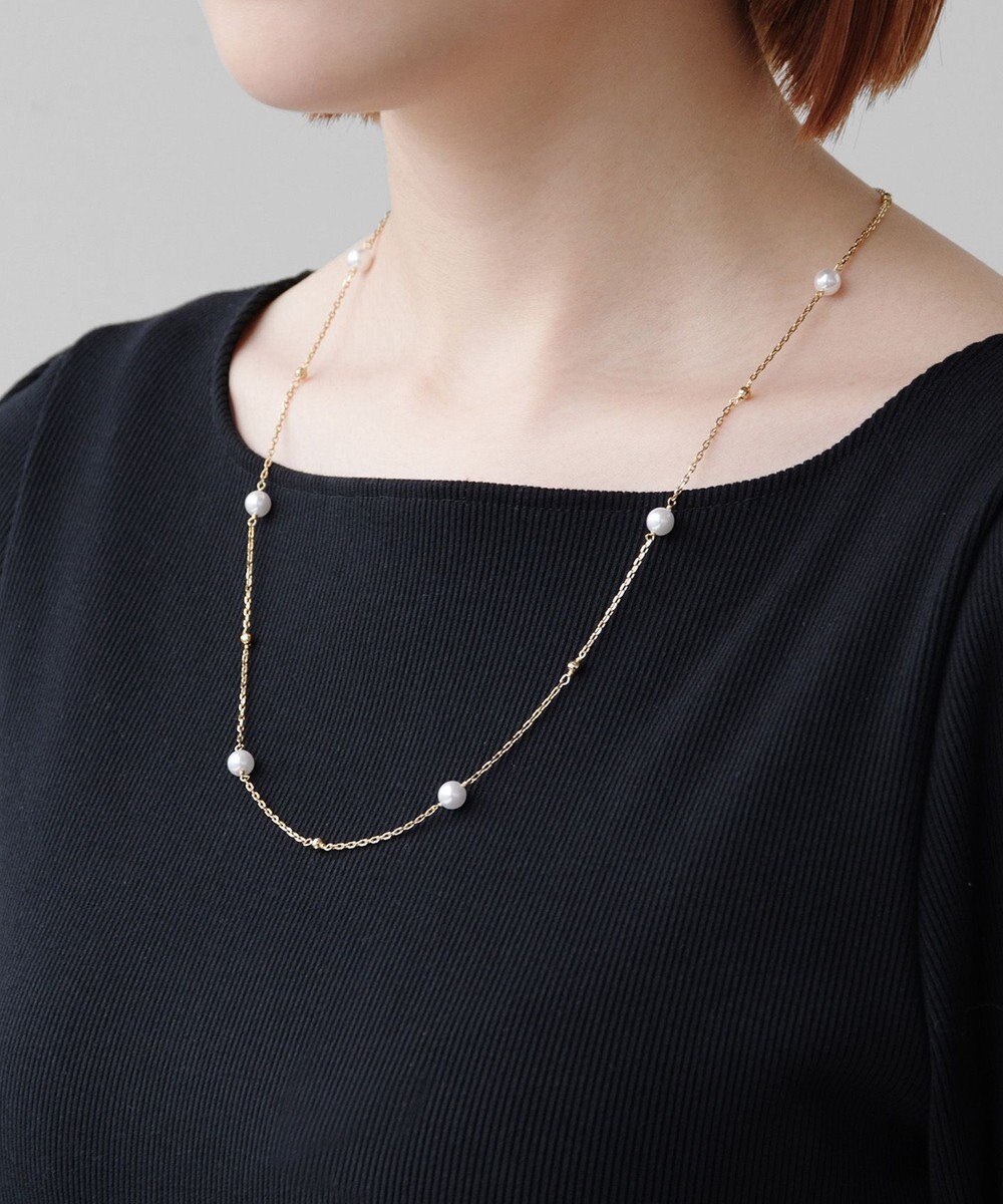 TOCCA PEARL WALTZ LARIAT NECKLACE ネックレス 
