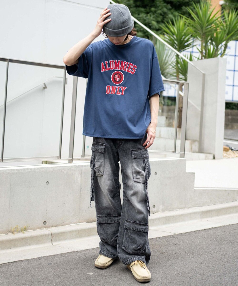 WEGO イージーマルチポケットデニムカーゴ 