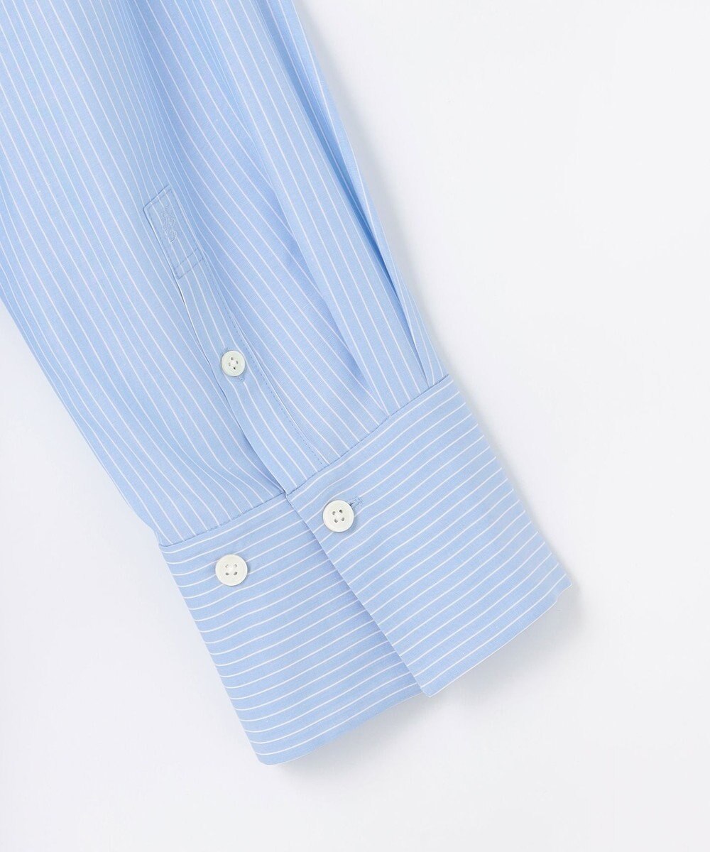 自由区 【着回し力抜群・レイヤードにも】ドレープブロード シャツブラウス 