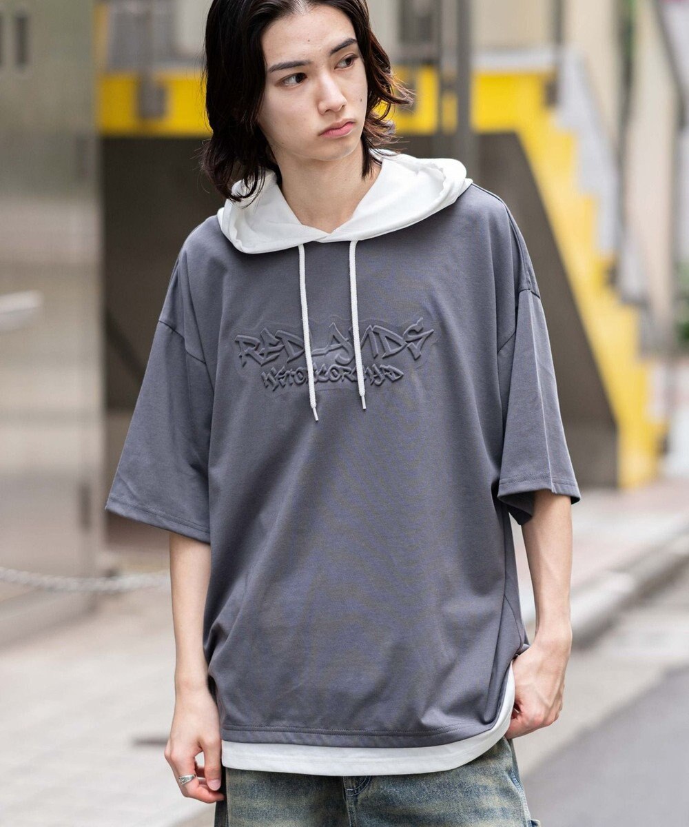 WEGO 【接触冷感/ユニセックス着用ITEM】エンボスロゴグラフィックTPK（SS） 