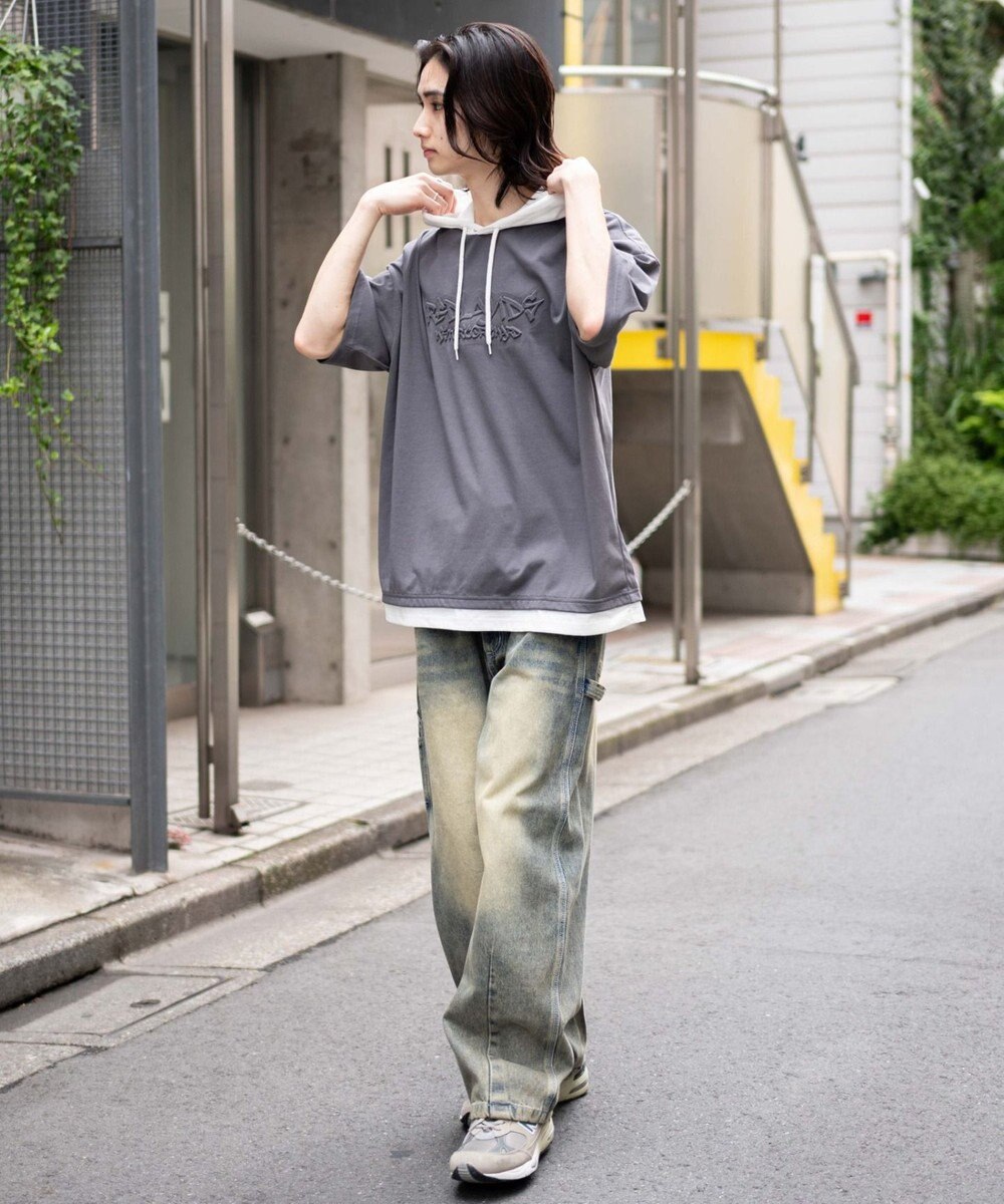 WEGO 【接触冷感/ユニセックス着用ITEM】エンボスロゴグラフィックTPK（SS） 