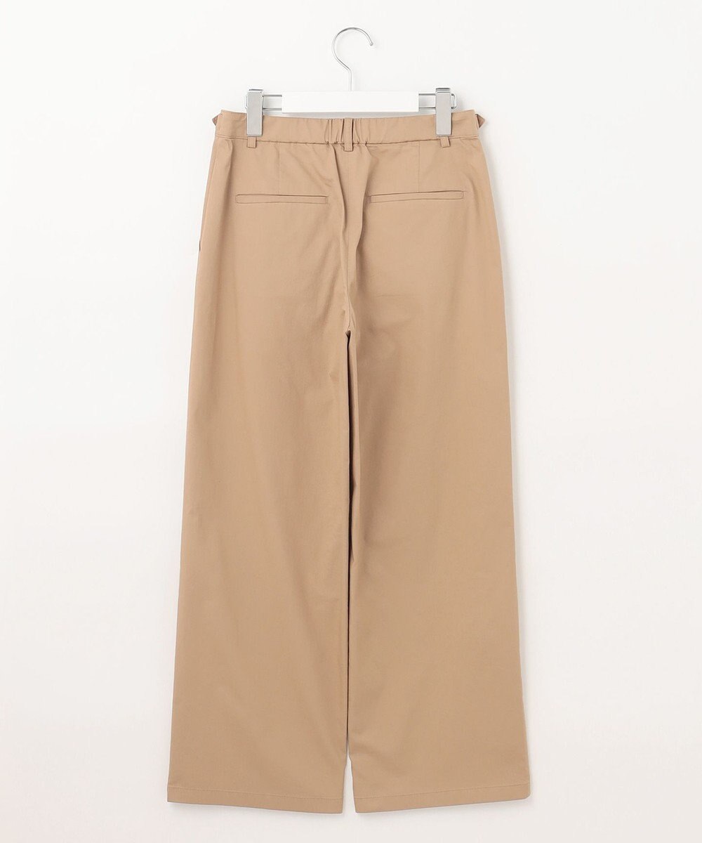 J.PRESS LADIES 【洗える】Vanyストレッチツイル セミワイド パンツ 