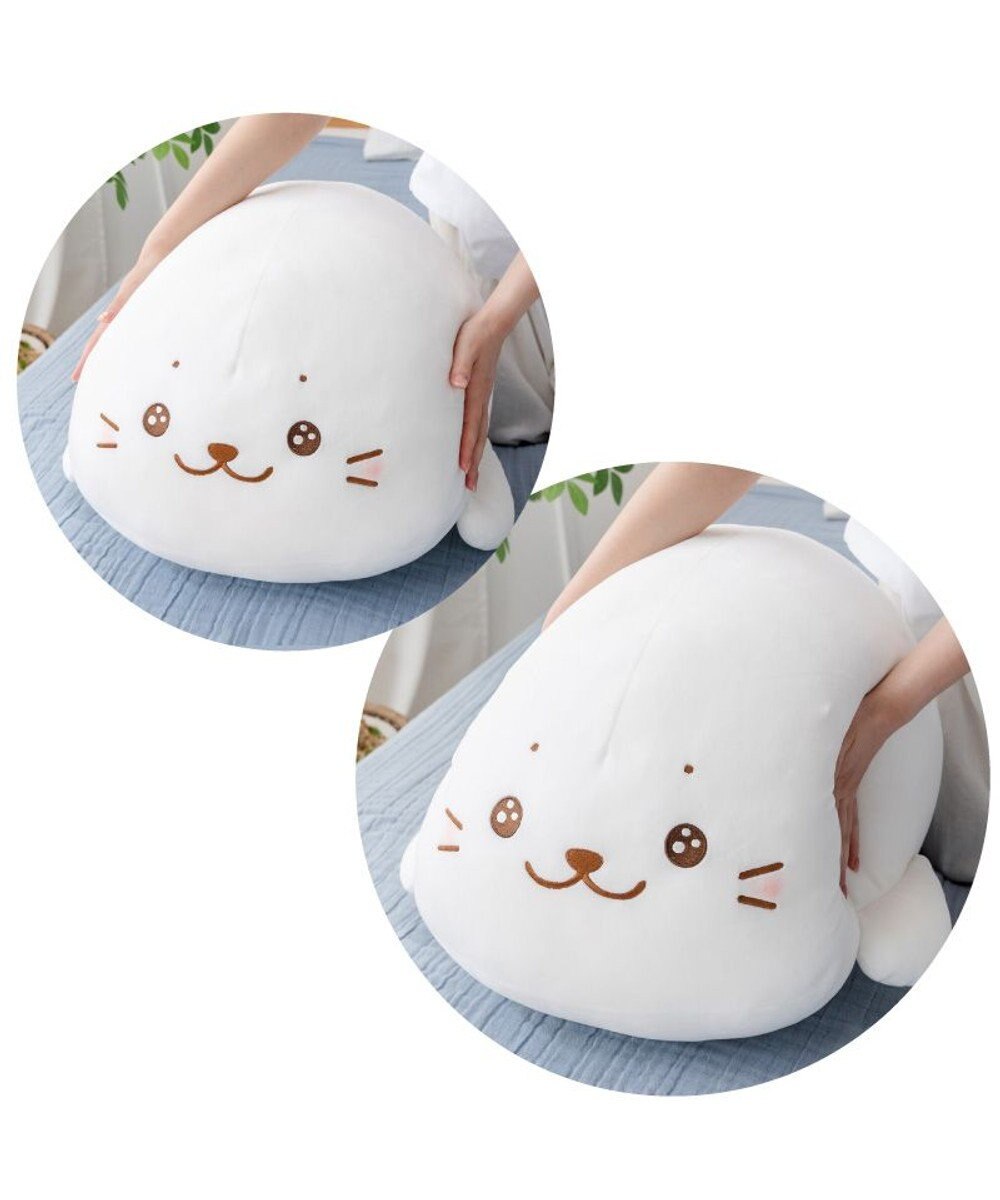 Mother garden しろたん 公式 うるうるふわもち抱き枕 85cm 記念ステッカープレゼント ネット店限定 