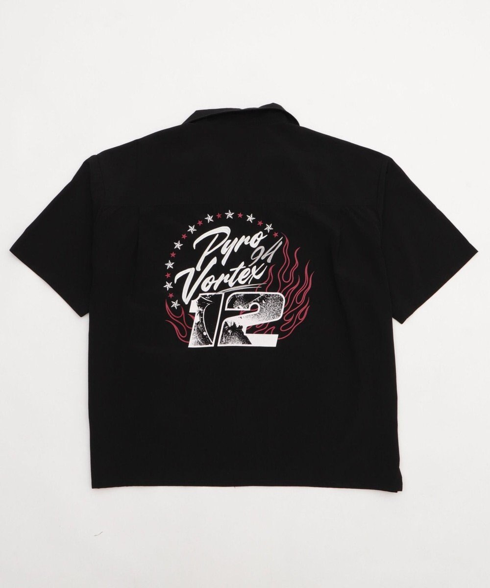 WEGO 【ユニセックス着用ITEM/MLサイズ展開】オープンカラーグラフィックシャツ（SS） 