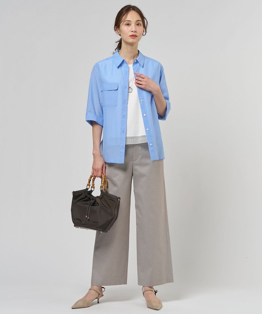 J.PRESS LADIES 【2way】ギャザーバンブー トート バッグ 
