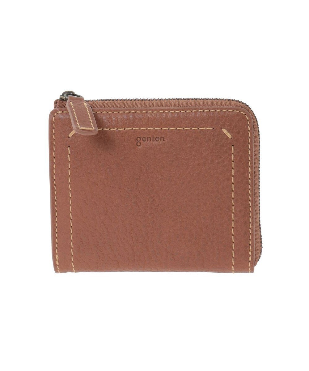 genten リラサート 二つ折り財布 