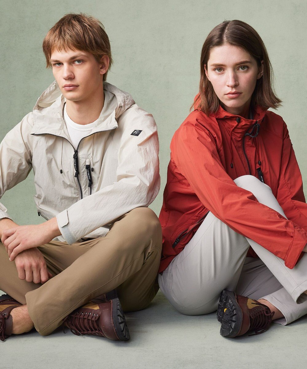 JOSEPH ABBOUD MOUNTAIN 【軽量/ストレッチ/ECO撥水】ライトワシャーストレッチ マウンテンパーカー 