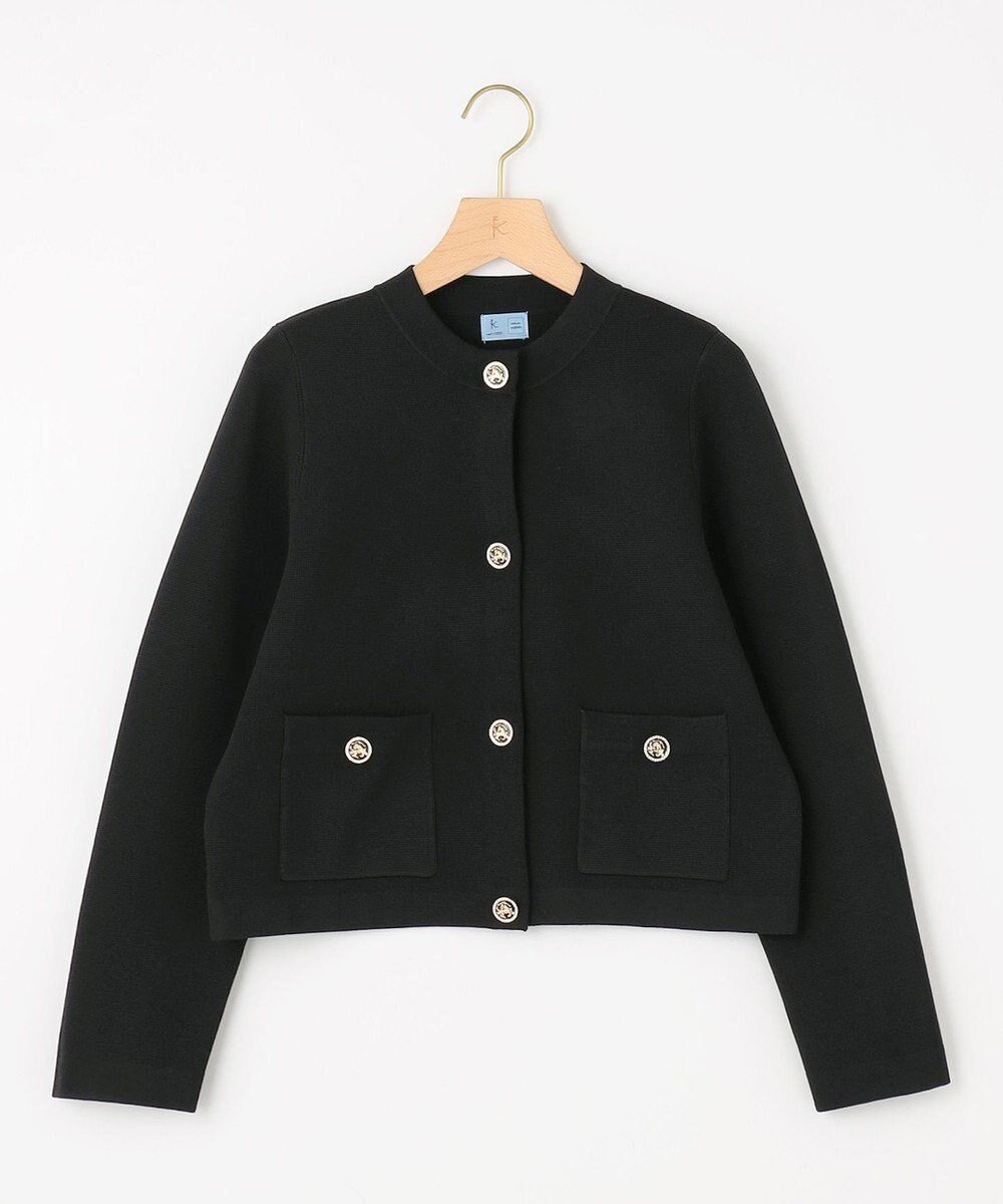 組曲 【組曲×setsuko sagittaire】サジテール釦ニットジャケット 