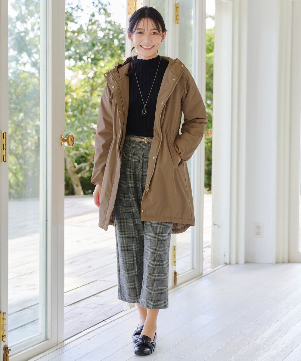 Tiaclasse 【安田美沙子さん着用・新色追加】ウォーマル中綿フーデッドコート 