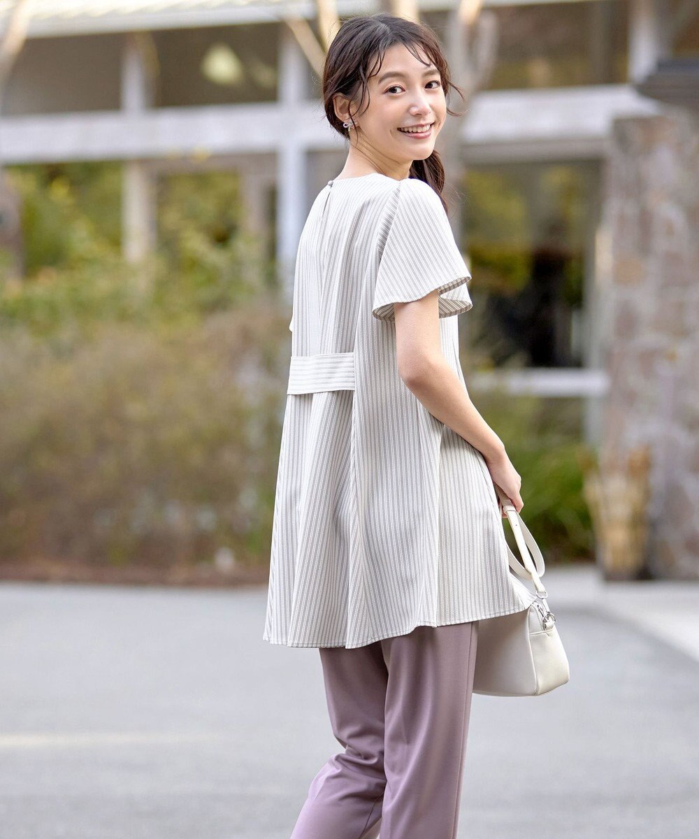 Tiaclasse 【洗える・接触冷感・紫外線ケア・サラごこち】選べるパンツ(テーパード/ワイド） 