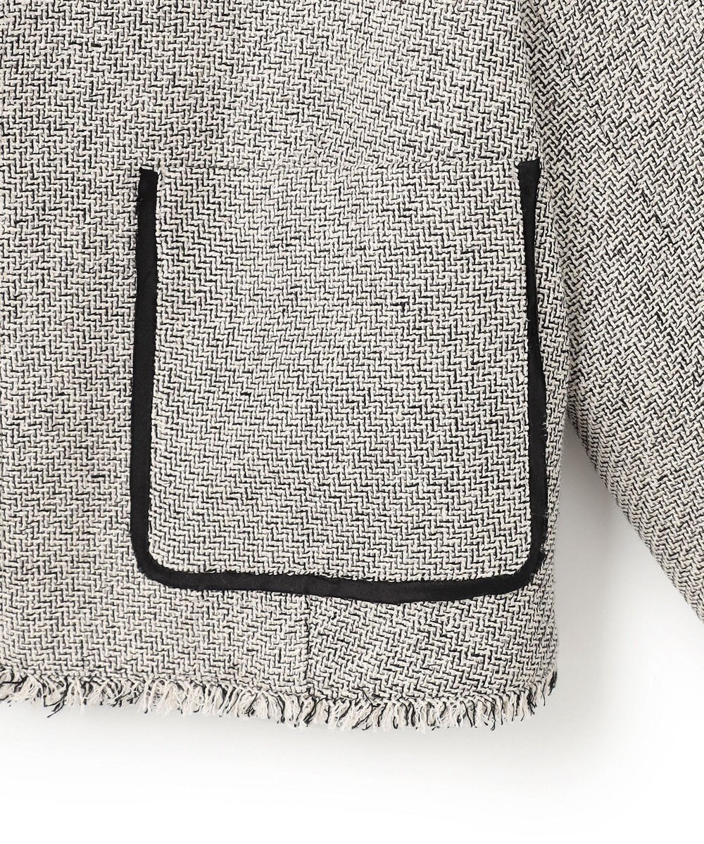 BEIGE， BABETTE / ノーカラージャケット 