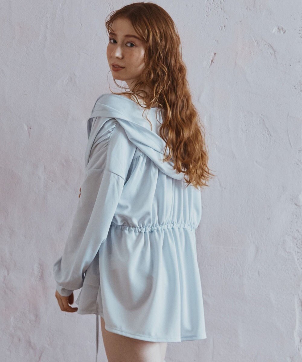 San-ai Resort（三愛水着楽園） 【SALE】シャツ風パーカーM・L【Big Apple's（ビッグアップルズ）】 