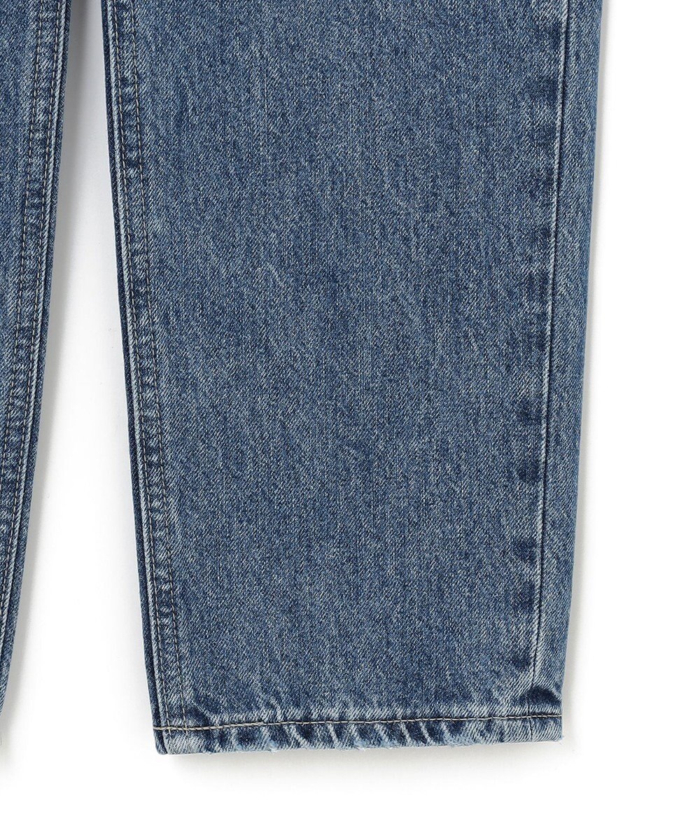 ICB L 【洗える】 ウォーターリサイクルテーパードデニム 