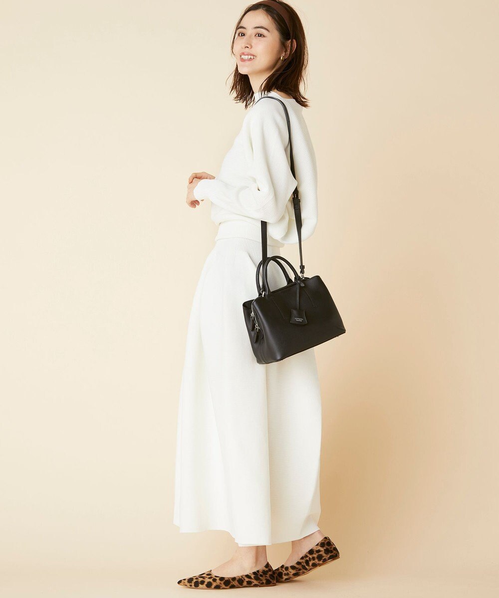 TOPKAPI 【TREASURE TOPKAPI】フロントステッチ レザーミニショルダーバッグ 