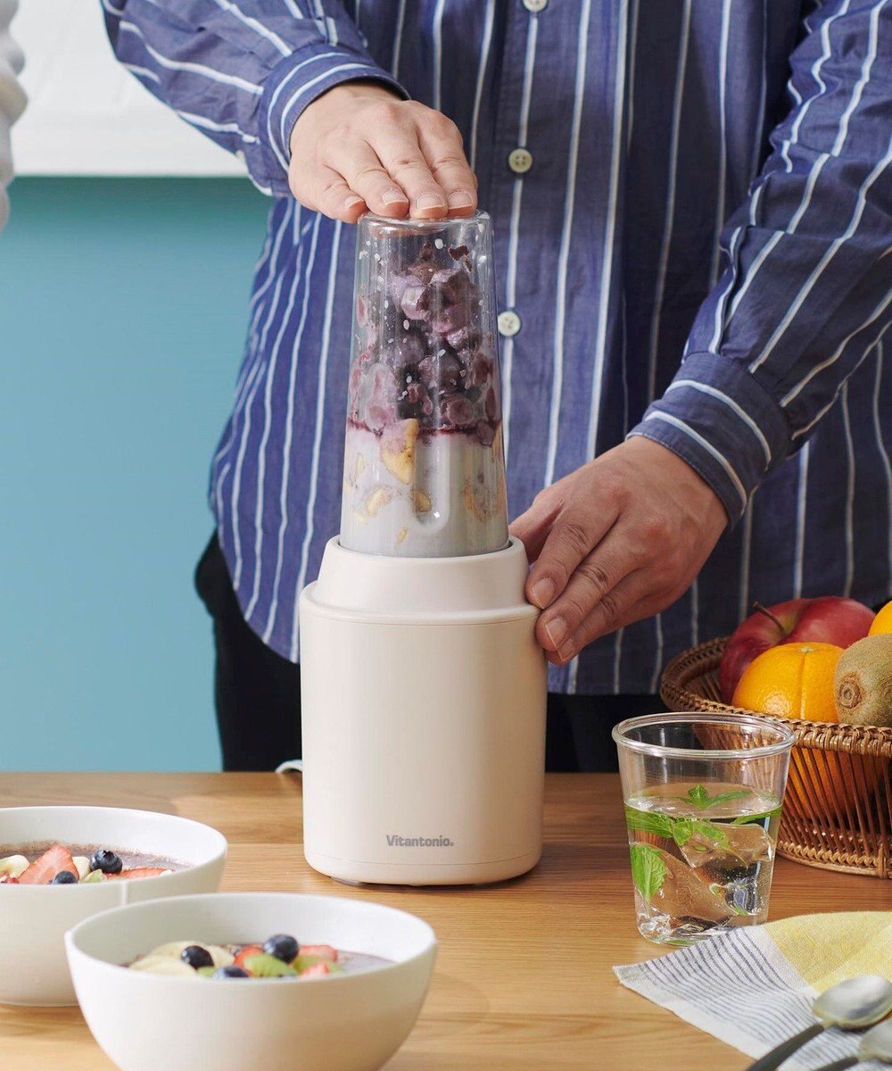 YAMATO テーブル＆キッチン 【ビタントニオ】マイボトルブレンダー / アイボリー / VBL-70-I 