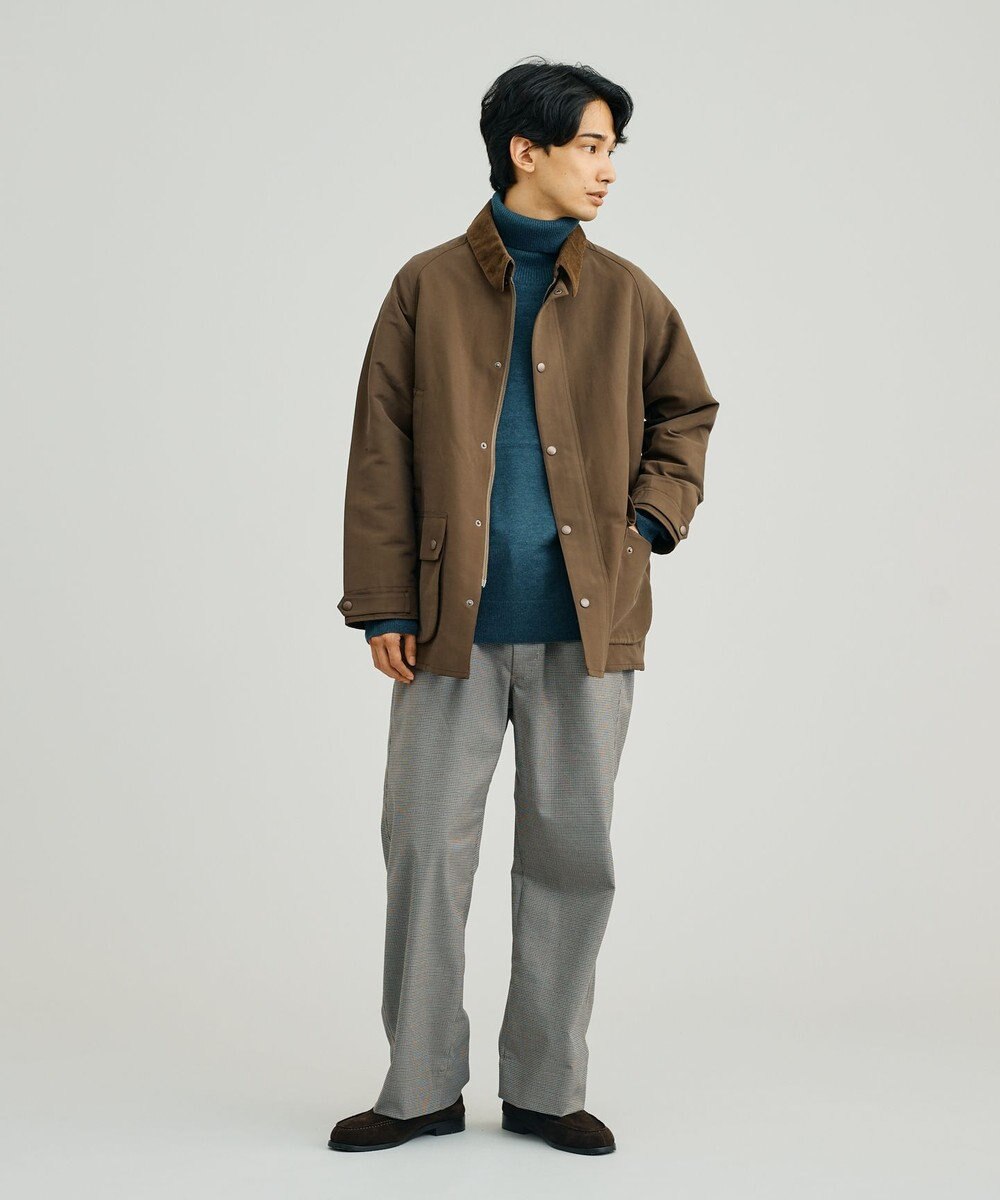 J.PRESS YORK STREET 【UNISEX】ポリエステルサージ ハンティングジャケット 