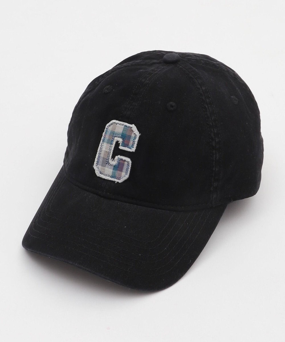 WEGO チェックロゴワンポイントキャップ 