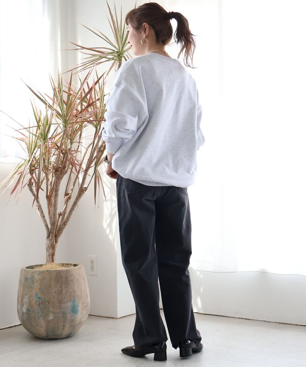 AMERICAN HOLIC 刺繍裏毛プルオーバー 