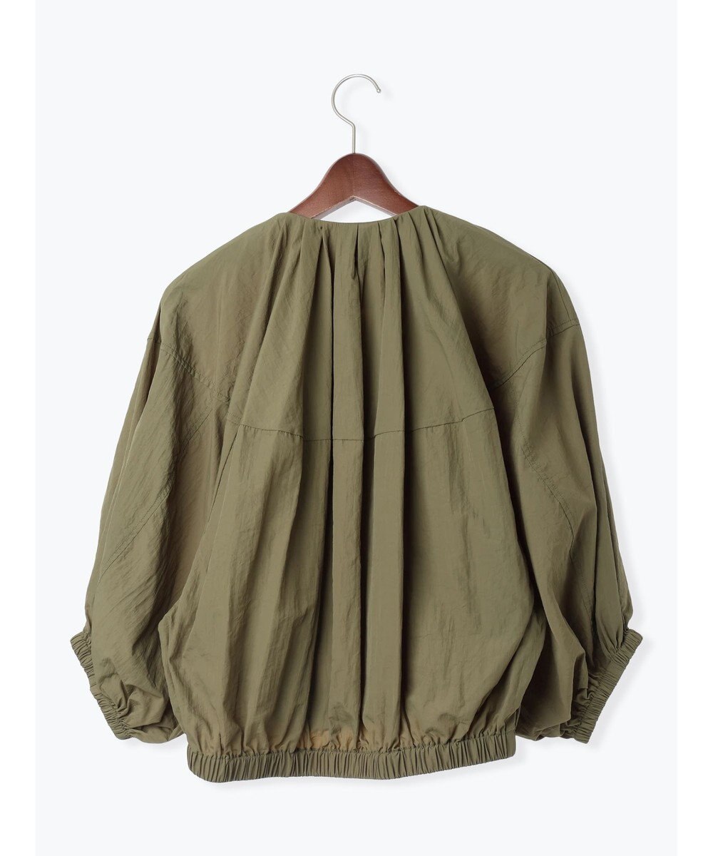 Te chichi タックギャザーボリュームポンチョブルゾン 