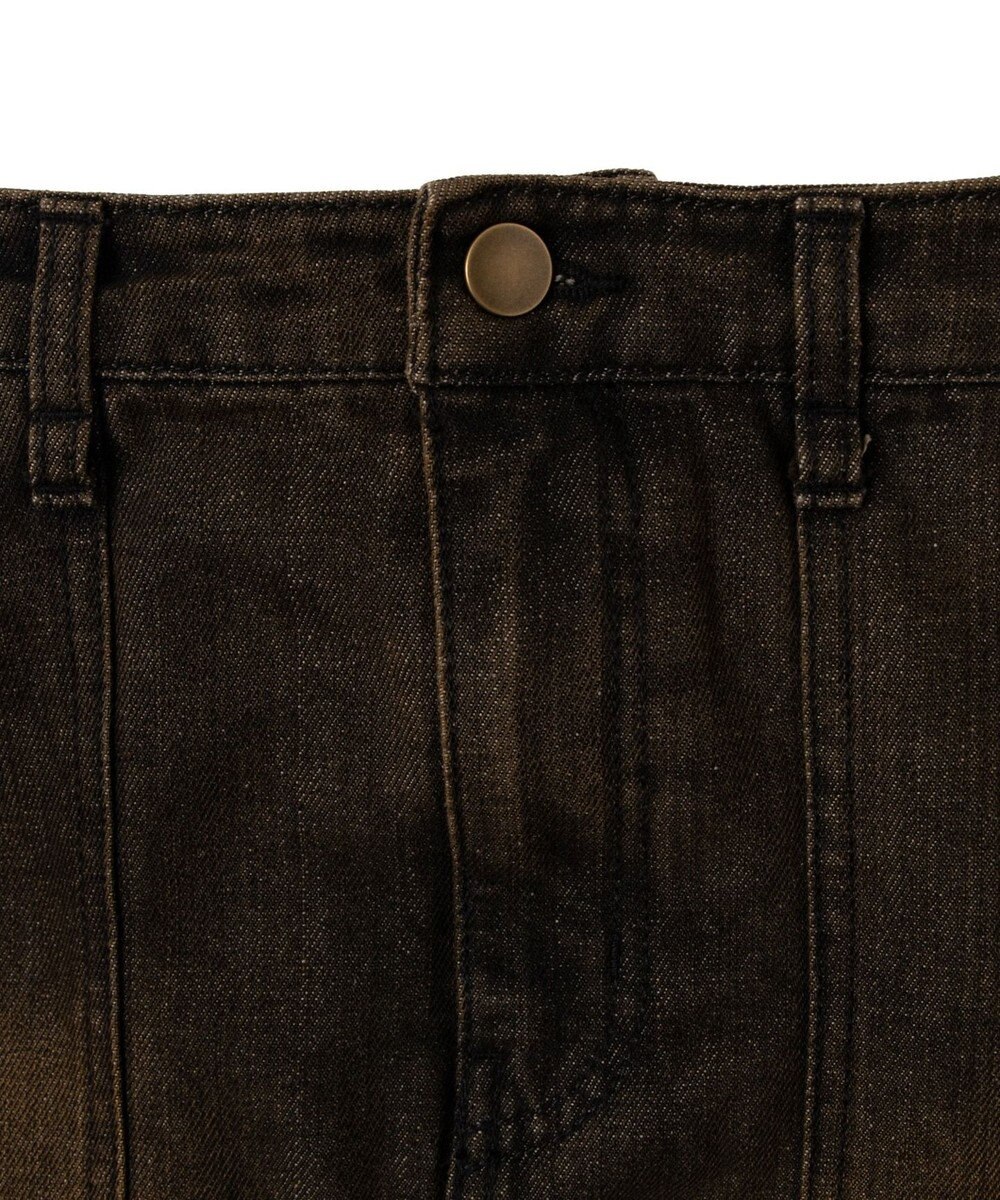 WEGO ヴィンテージウォッシュサス付スカパン 