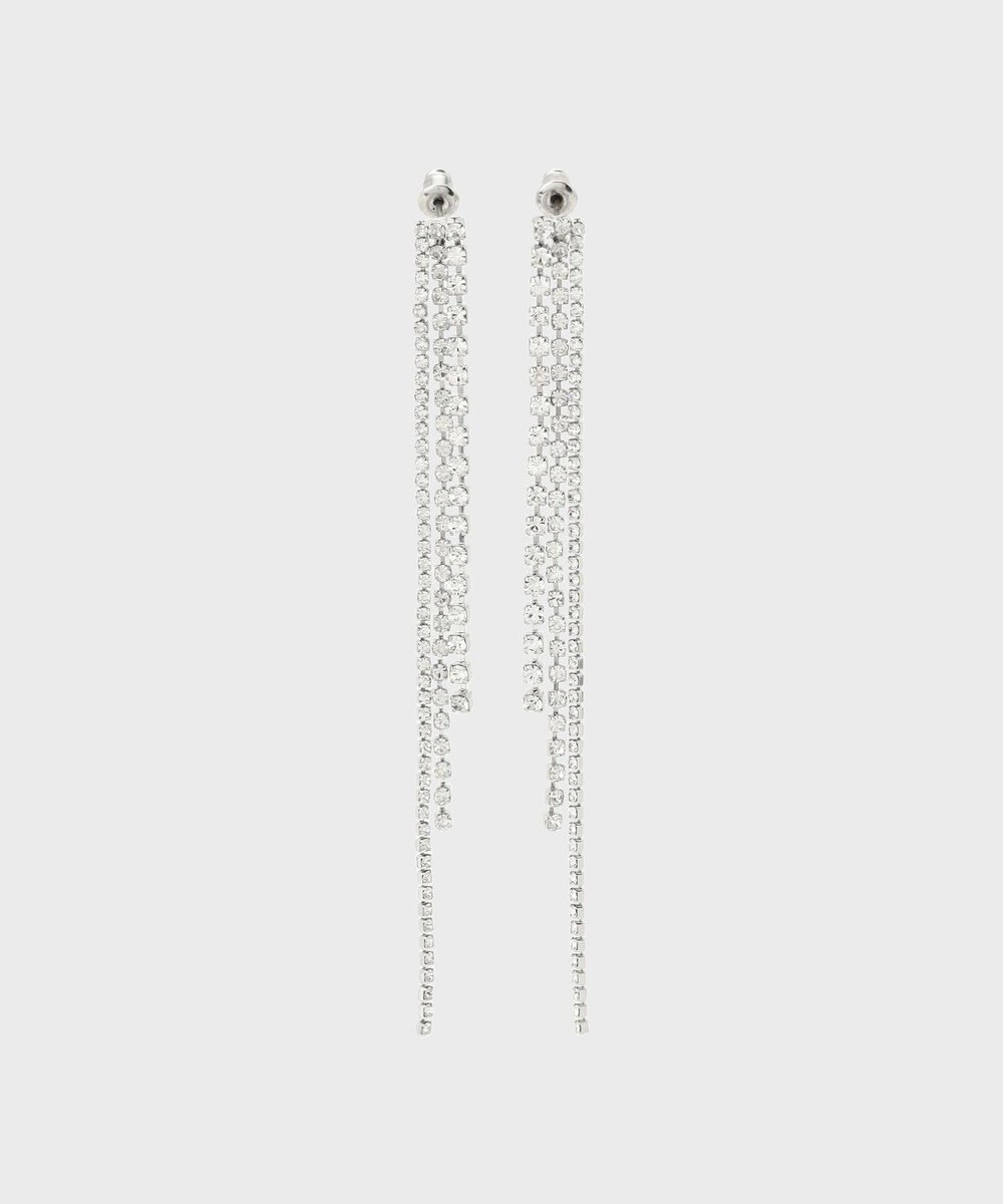 GRACE CONTINENTAL ビジューチェーンピアス 