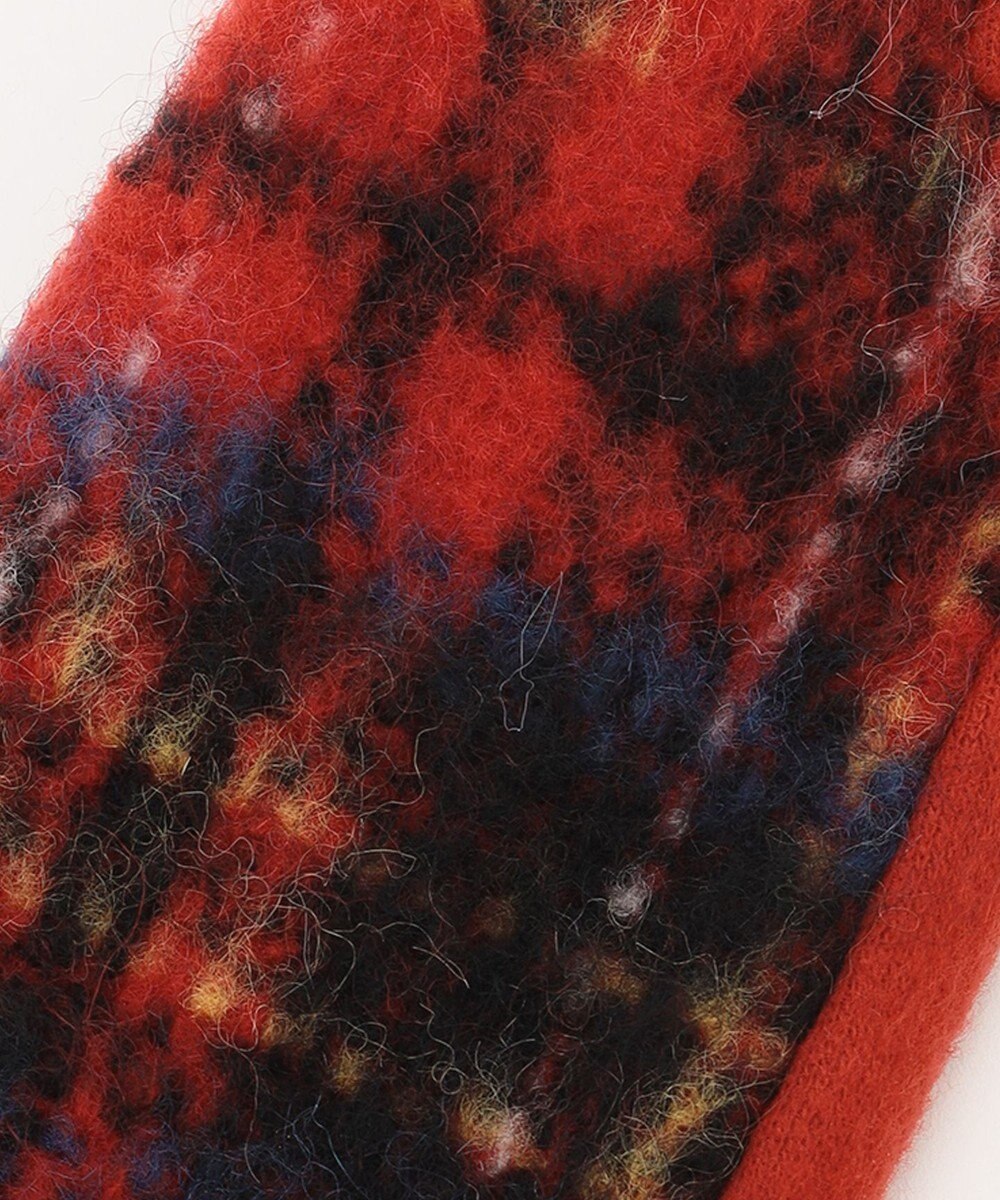 ORuKuBET ラングヘアシャギーチェック3Wayジャージグローブ(WOMEN)【タッチパネル対応】 