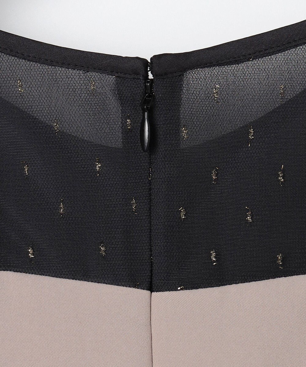 ANY SIS 【Lily Calin】シャイニードットコンビ ドレス 