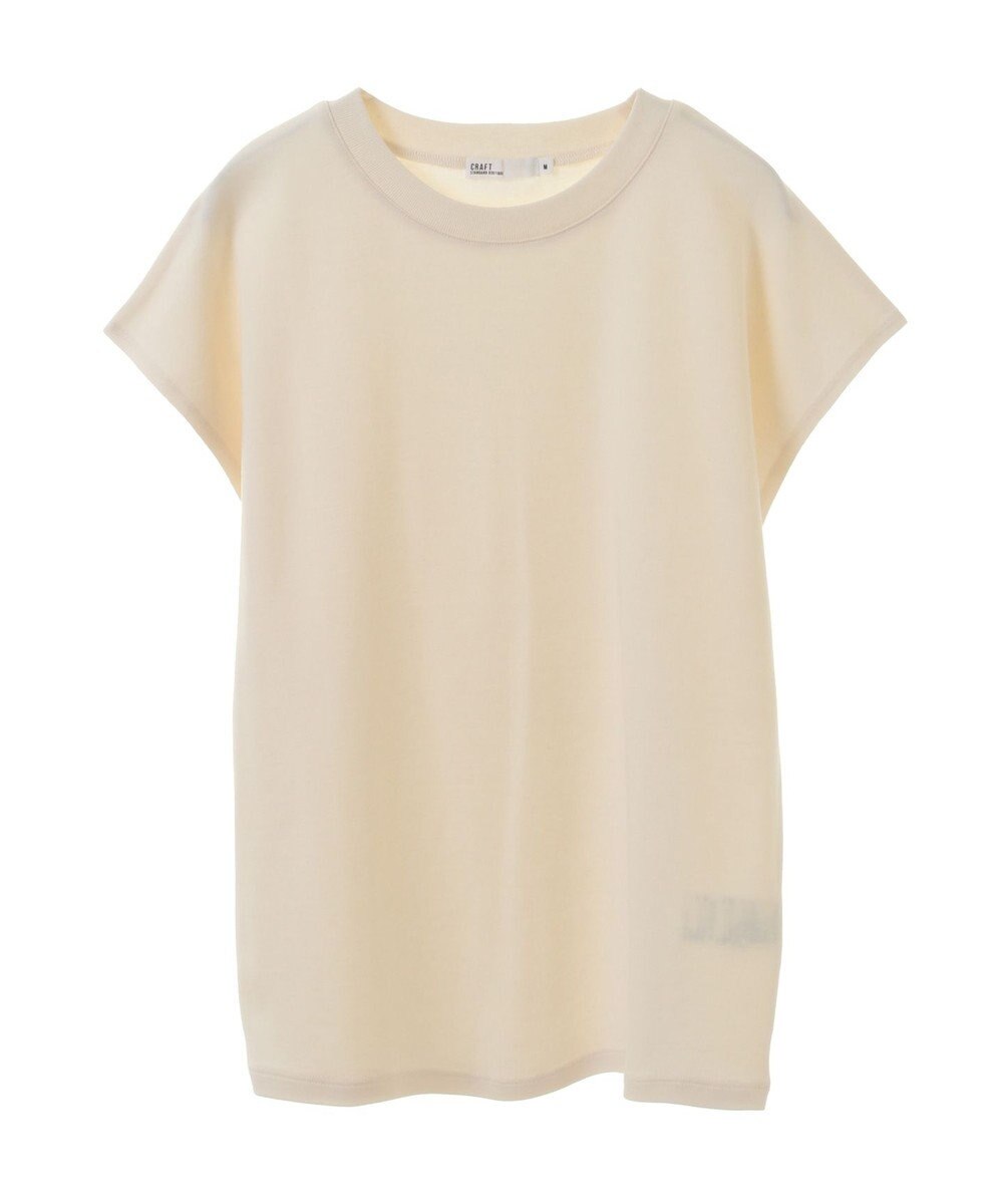 CRAFT STANDARD BOUTIQUE スムースフレンチスリーブプルオーバー 