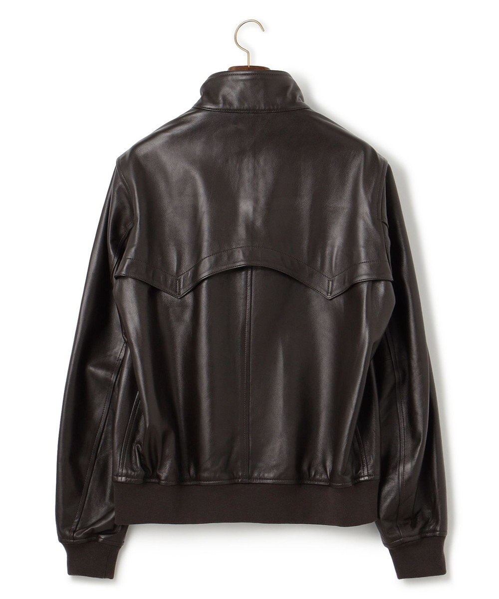 J.PRESS MEN ナッパレザー ゴルフジャケット 