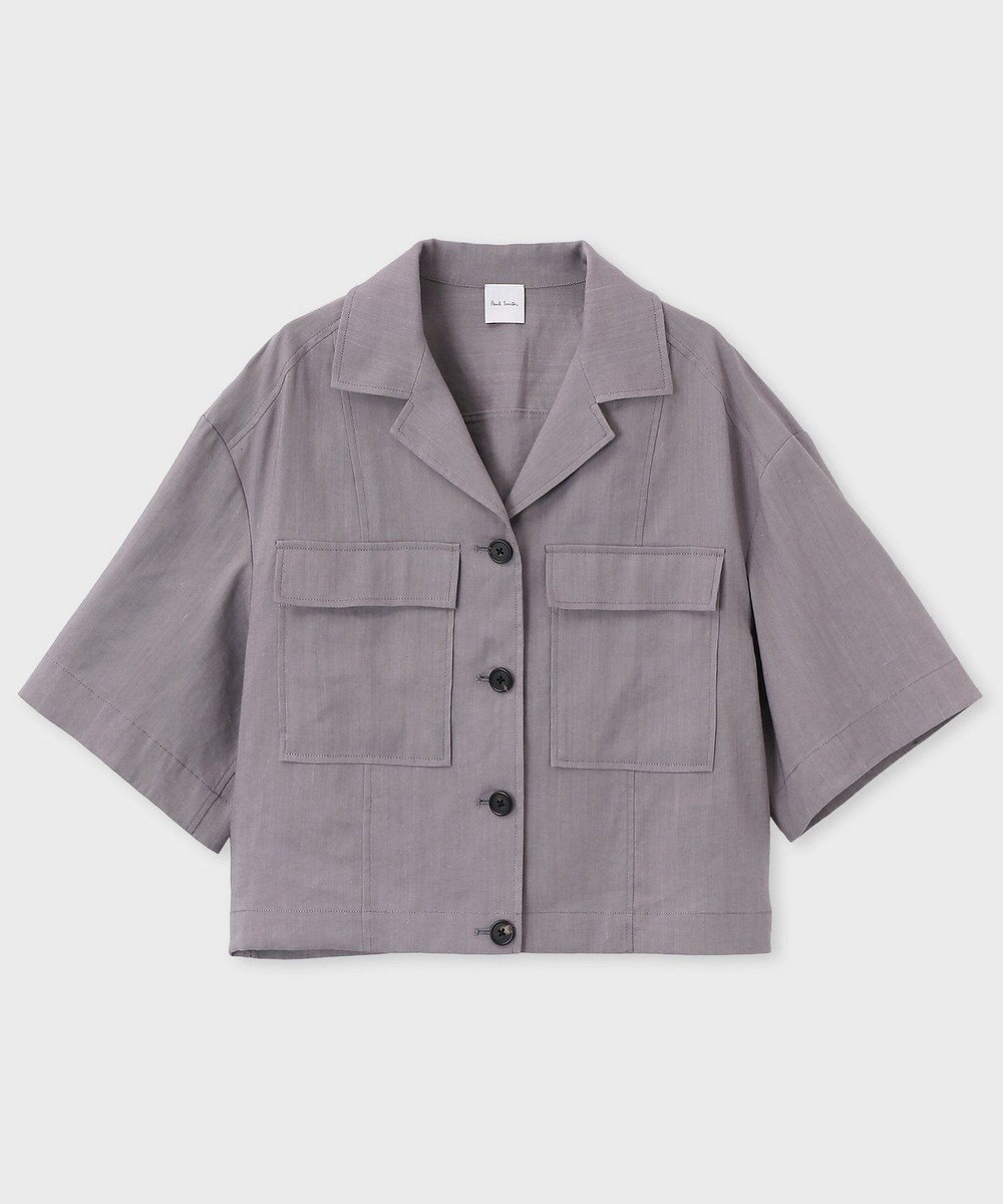 Paul Smith レーヨンリネン パッチポケット ブルゾン 