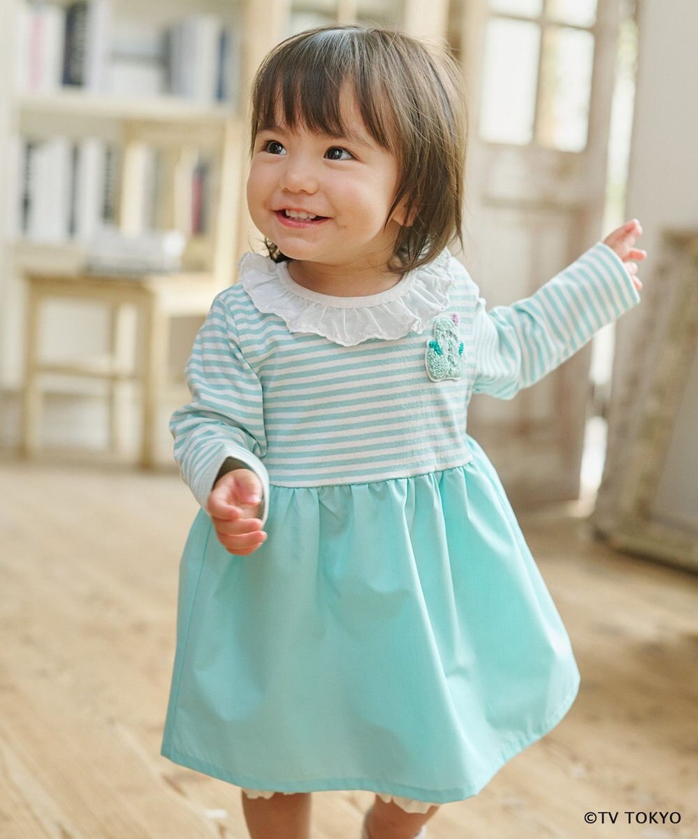 組曲 KIDS 【80-100㎝】シナぷしゅレースカラー チュニック 