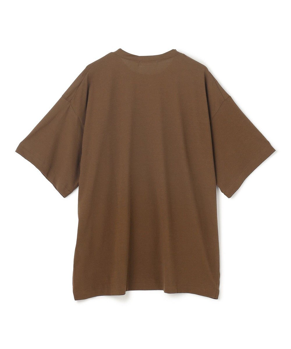 BEIGE， 【BEIGE,ecru/WEB限定・洗える】FINE DRY TOUCH / ねじりデザインコットンオーバーサイズTシャツ 