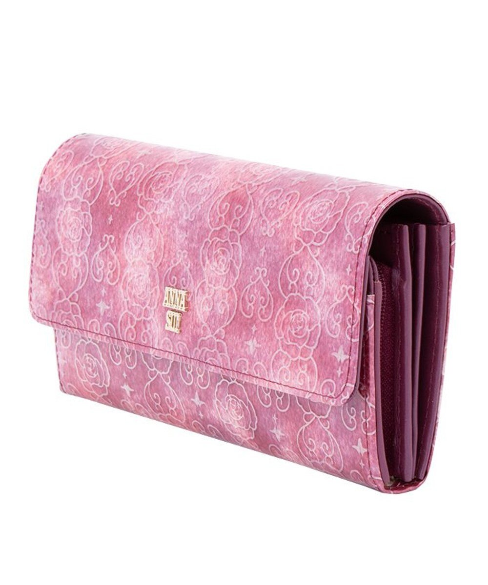 ANNA SUI ローズハート フラップ長財布 