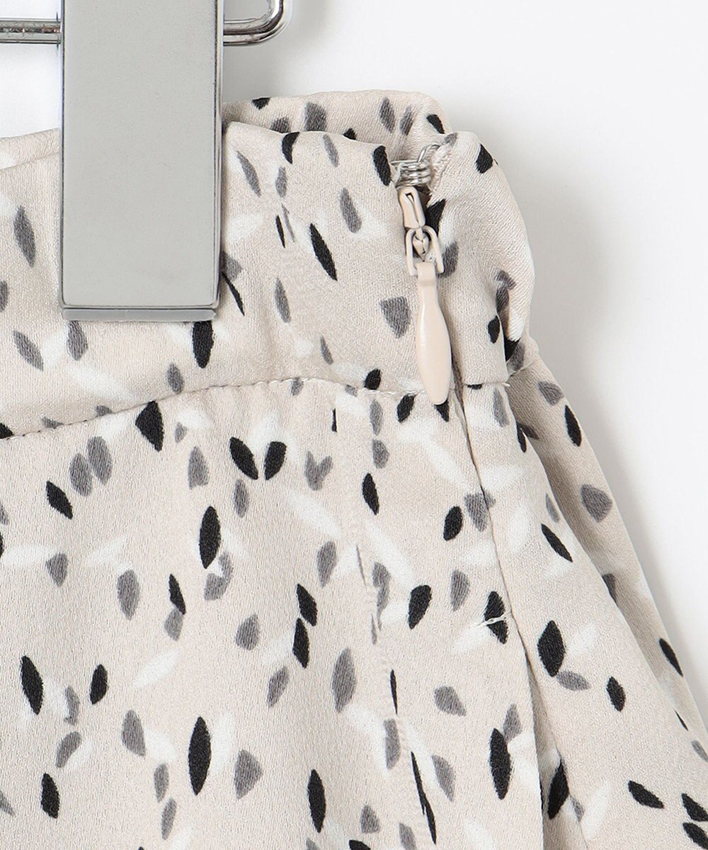 自由区 【洗える】スモールペタルプリント マーメイドスカート 