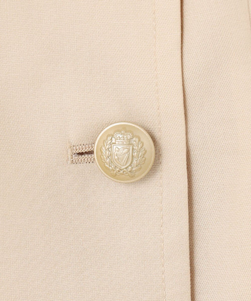 GRACE CONTINENTAL リネンタッチダブルブラウス 