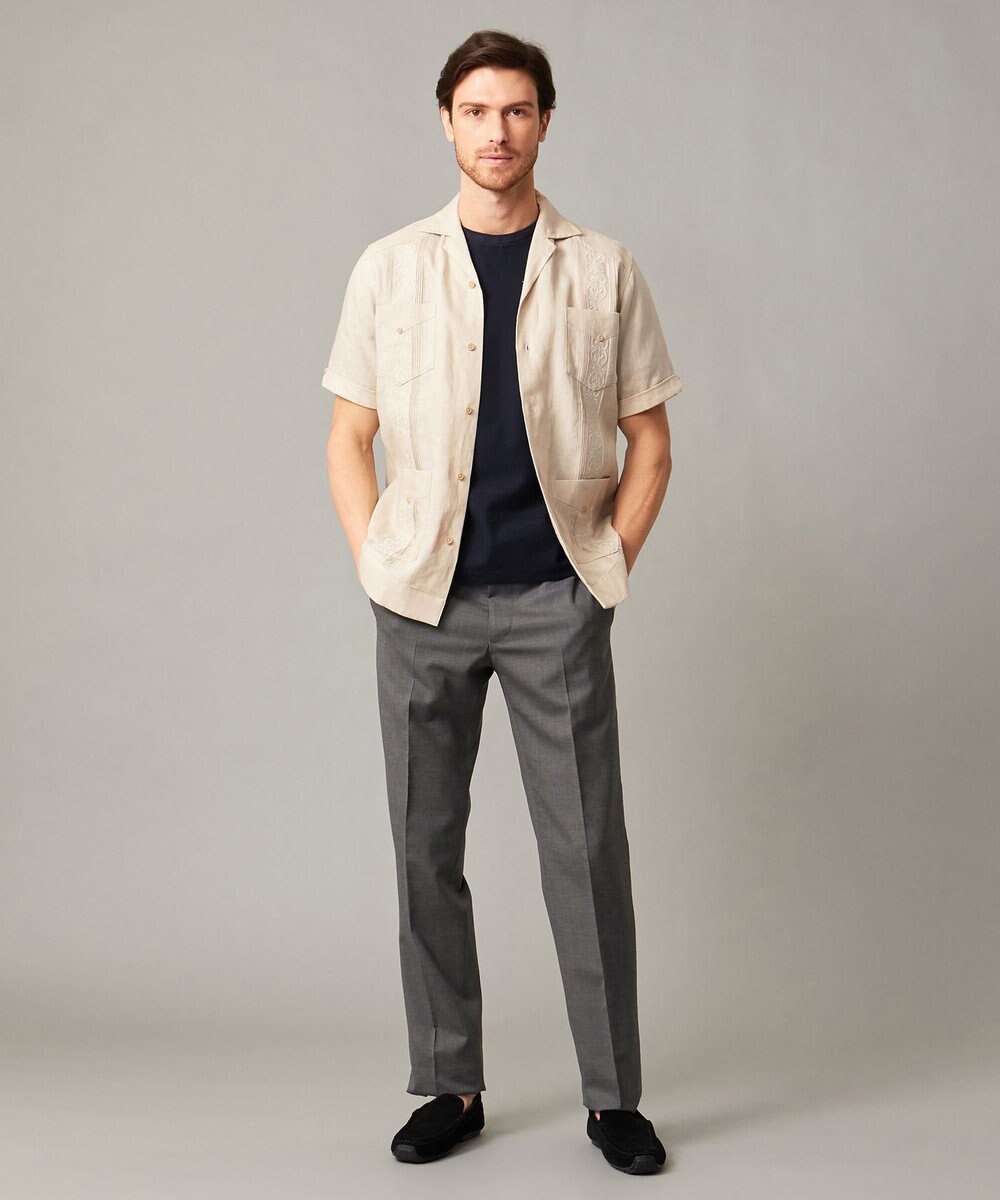 さらっと羽織れる リネンキューバシャツ Daks ファッション通販 公式通販 オンワード クローゼット