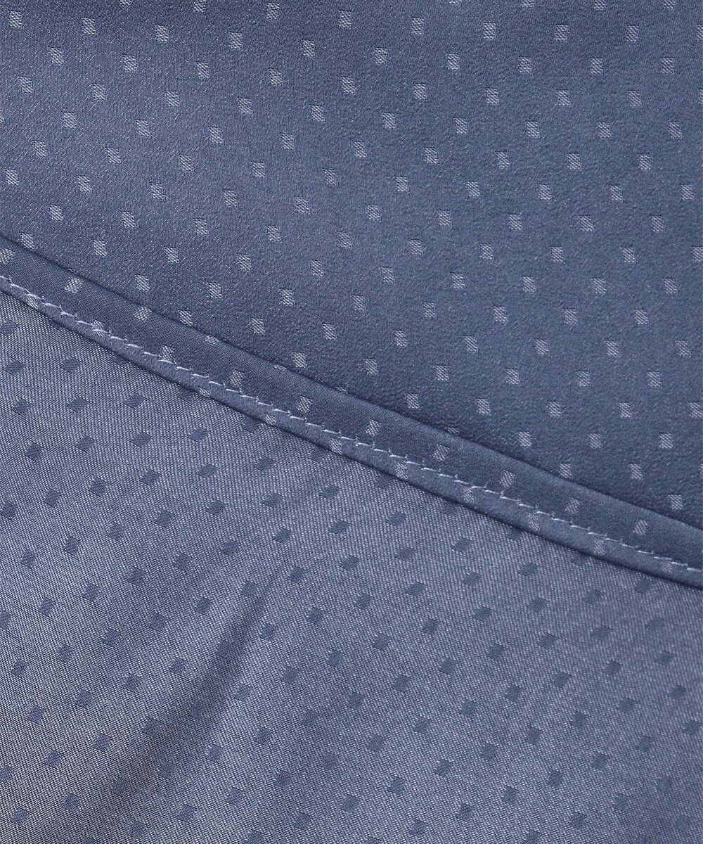 ANY SIS 【洗える】サテンドビー ブラウス 