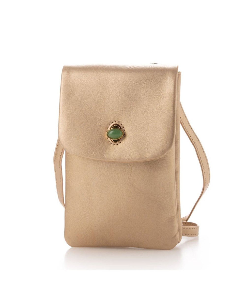 UNBILLION ペルケ perche ジェムストーンヒネリモバイルショルダー 